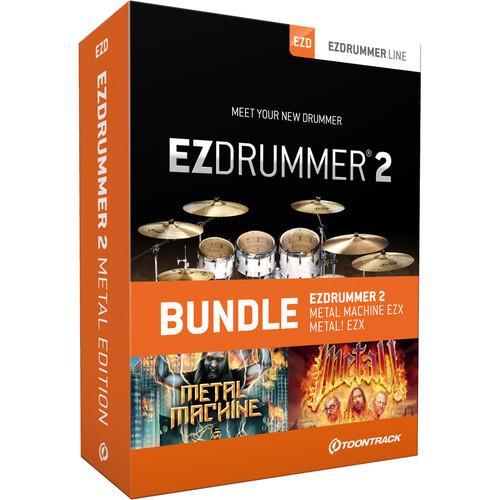 Toontrack EZdrummer 2 Metal Edition - Virtual Drum TT055SN