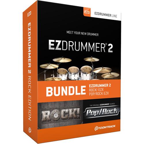 Toontrack EZdrummer 2 Rock Edition - Virtual Drum Module TT056SN