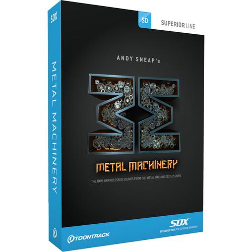 Toontrack Metal Machinery SDX - Expansion Sounds TT302, Toontrack, Metal, Machinery, SDX, Expansion, Sounds, TT302,