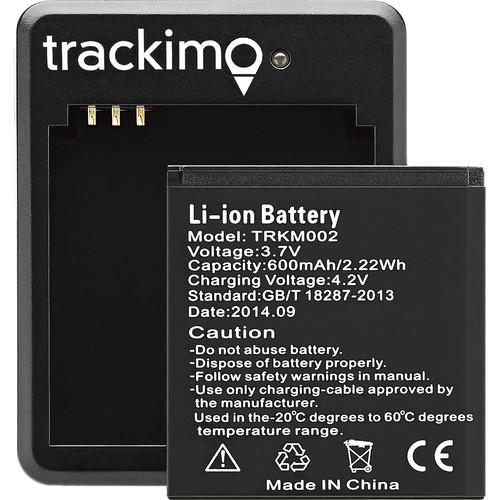 Trackimo USB Battery Charger and Battery for Trackimo TRK700