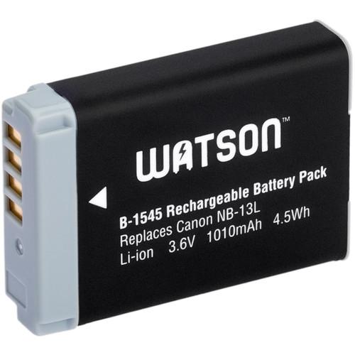 Watson NB-13L Lithium-Ion Battery Pack (3.6V, 1010mAh) B-1545, Watson, NB-13L, Lithium-Ion, Battery, Pack, 3.6V, 1010mAh, B-1545