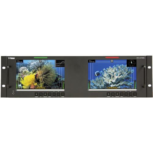 Wohler RM-3270WS-3G Dual 3G/HD/SD-SDI Video Monitor RM-3270WS-3G