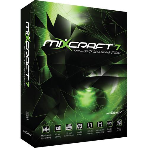 Acoustica Mixcraft 7 - Multi-Track Recording and ACTA-72
