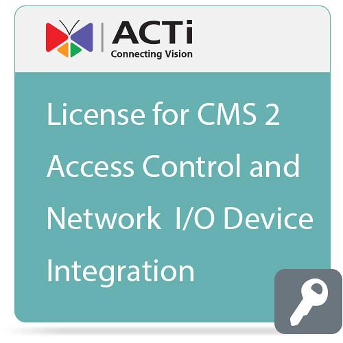 ACTi License for CMS 2 Access Control and Network I/O LEXD2000, ACTi, License, CMS, 2, Access, Control, Network, I/O, LEXD2000