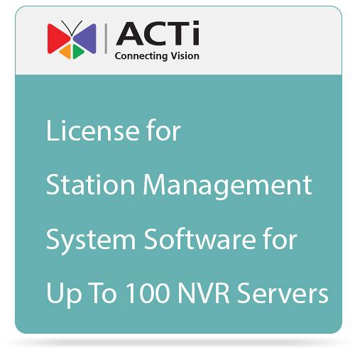 ACTi LSMS1000 License for Station Management System LSMS1000