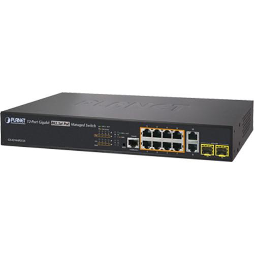 ACTi PPSW-0101 8-Port 802.3at Managed PoE Data Switch PPSW-0101