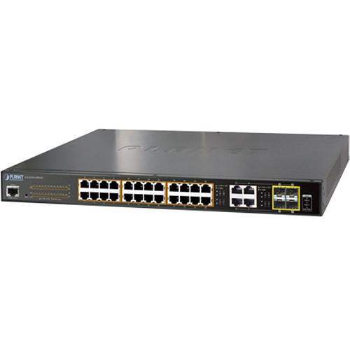 ACTi PPSW-1101 24-Port 802.3at Managed PoE Data Switch PPSW-1101, ACTi, PPSW-1101, 24-Port, 802.3at, Managed, PoE, Data, Switch, PPSW-1101