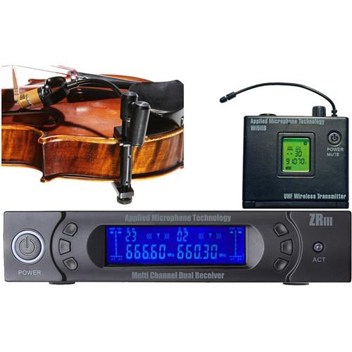 AMT VS-5B Beltpack Wireless Violin Microphone System VS-5B, AMT, VS-5B, Beltpack, Wireless, Violin, Microphone, System, VS-5B,