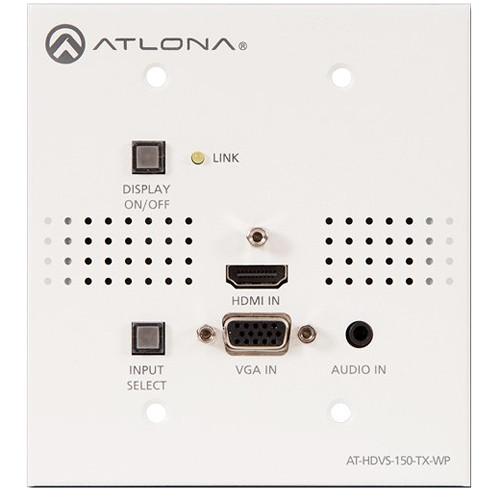 Atlona Two-Input HDMI / VGA to HDBaseT US Wall AT-HDVS-150-TX-WP