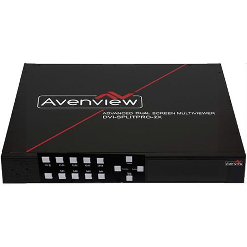 Avenview Dual-Screen Multiviewer with Rotation DVI-SPLITPRO-2X