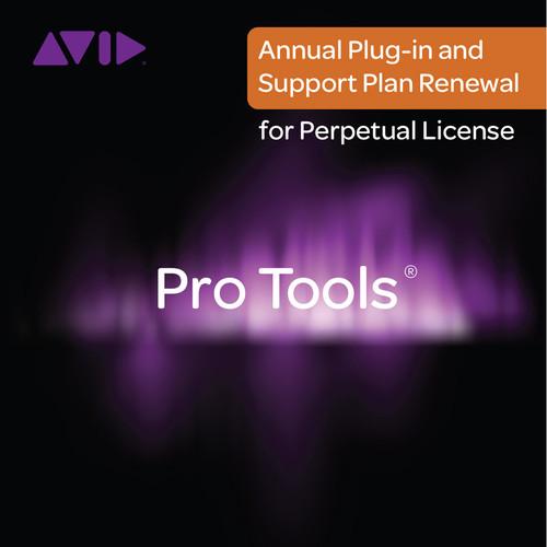 Avid Pro Tools Annual Plug-Ins and Support Plan 99356607100