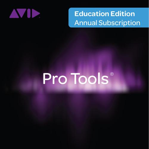 Avid Pro Tools Subscription - Audio and Music 99356590300