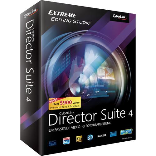 CyberLink Director Suite 4 (Windows, DVD) DRS-E400-RPM0-00, CyberLink, Director, Suite, 4, Windows, DVD, DRS-E400-RPM0-00,