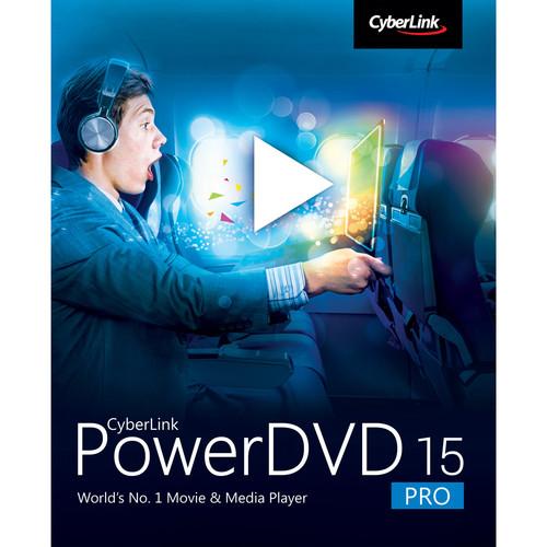 CyberLink PowerDVD 15 (Pro Edition, Download) DVD-0F00-IWR0-00