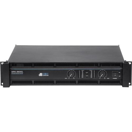 dB Technologies HPA 3100L Amplifier (2 x 1200W RMS) HPA 3100 L