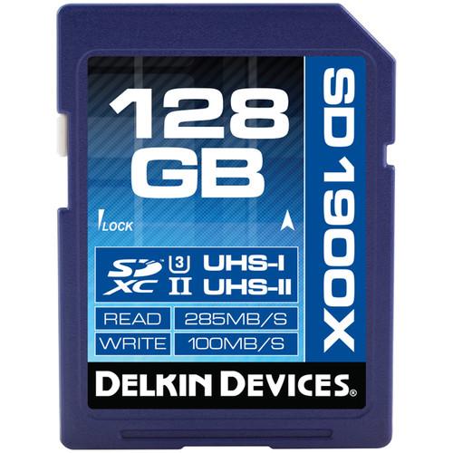 Delkin Devices 128GB UHS-II SDXC Memory Card (U3) DDSD19001H, Delkin, Devices, 128GB, UHS-II, SDXC, Memory, Card, U3, DDSD19001H,