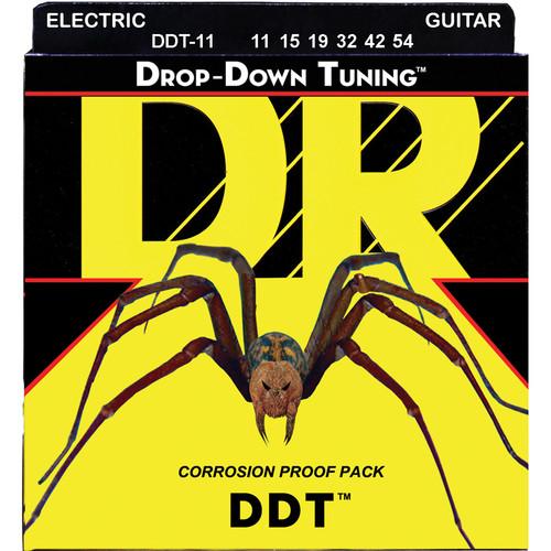 DR Strings DDT - Drop-Down Tuning - Electric Guitar DDT-11, DR, Strings, DDT, Drop-Down, Tuning, Electric, Guitar, DDT-11,