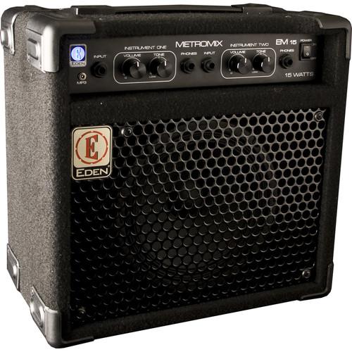 Eden Amps EM15 Two-Channel Combo Amplifier EM15-U, Eden, Amps, EM15, Two-Channel, Combo, Amplifier, EM15-U,