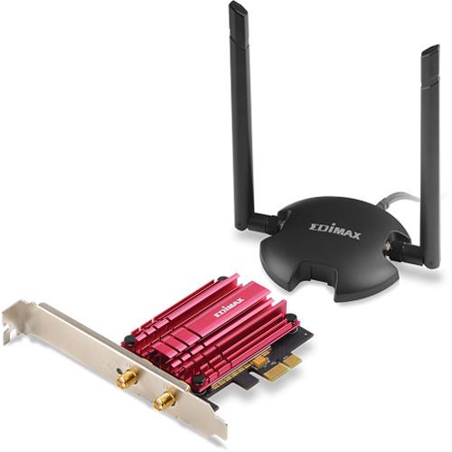 EDIMAX Technology AC1200 Dual-Band Wi-Fi PCI-E Adapter, EDIMAX, Technology, AC1200, Dual-Band, Wi-Fi, PCI-E, Adapter