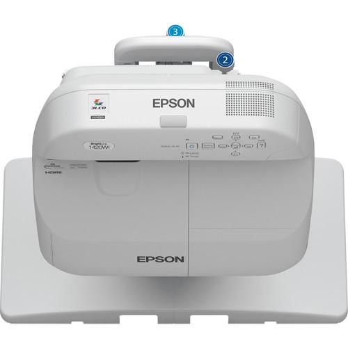 Epson BrightLink Pro 1420Wi Interactive WXGA 3LCD V11H612520