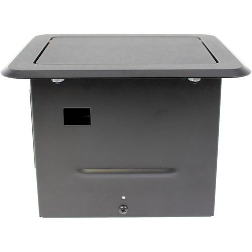 FSR Table Box with 2 AC and 2 USB Charging Ports TB-CHRG-BLK