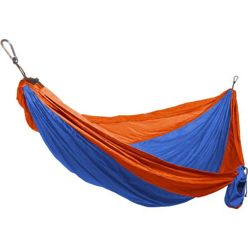 Grand Trunk Single Parachute Nylon Hammock (Orange/Blue) SH-27, Grand, Trunk, Single, Parachute, Nylon, Hammock, Orange/Blue, SH-27