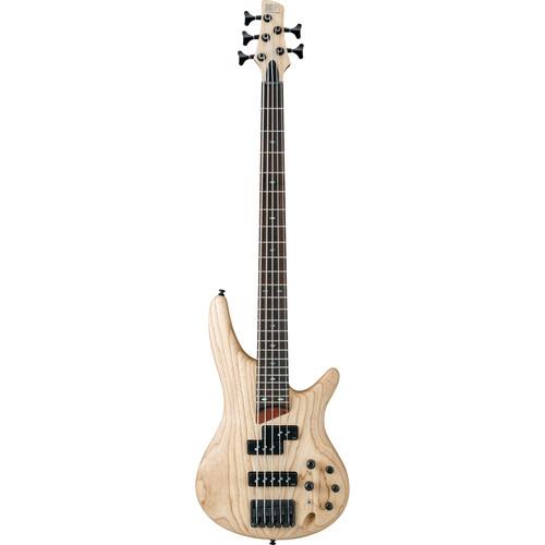 Ibanez SR Series - SR655 - 5-String Electric Bass SR655NTF