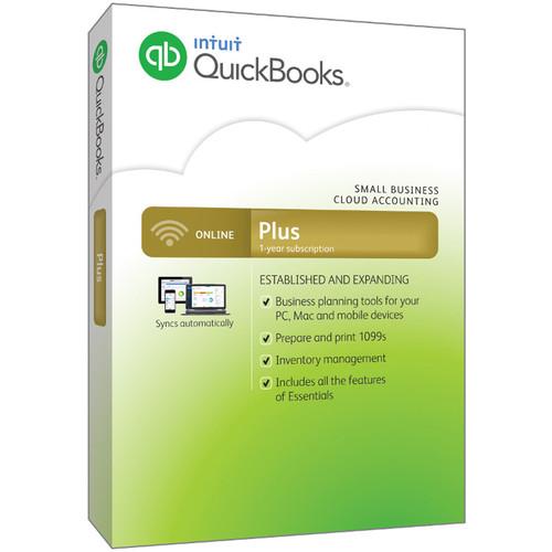 Intuit QuickBooks Online 2016 Plus Software with 1-Year 426504