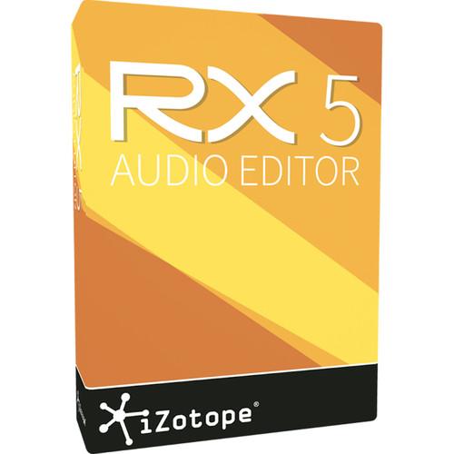 iZotope RX 5 Standard Upgrade - Audio Restoration UGRX5FRX1-4, iZotope, RX, 5, Standard, Upgrade, Audio, Restoration, UGRX5FRX1-4