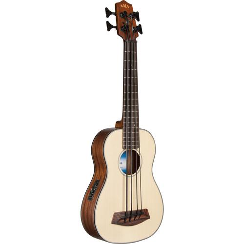 KALA UBASS-SSMHG-FS Spruce Top Mahogany U-Bass UBASS-SSMHG-FS