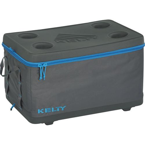 Kelty Large Folding Cooler (Smoke / Paradise Blue) 24668716SM, Kelty, Large, Folding, Cooler, Smoke, /, Paradise, Blue, 24668716SM