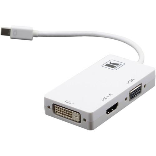 Kramer Mini DisplayPort to DVI, HDMI, and VGA ADC-MDP/M1 .05, Kramer, Mini, DisplayPort, to, DVI, HDMI, VGA, ADC-MDP/M1, .05,