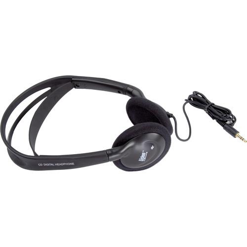 Listen Technologies LA-165 Stereo Headphones (Dark Grey) LA-165