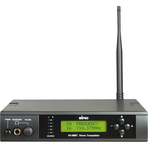 MIPRO 16-Channel UHF Stereo Transmitter MI-808T (6A), MIPRO, 16-Channel, UHF, Stereo, Transmitter, MI-808T, 6A,