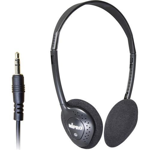 MIPRO Lightweight Stereo Headphones for MTG-100R Receiver E-20S