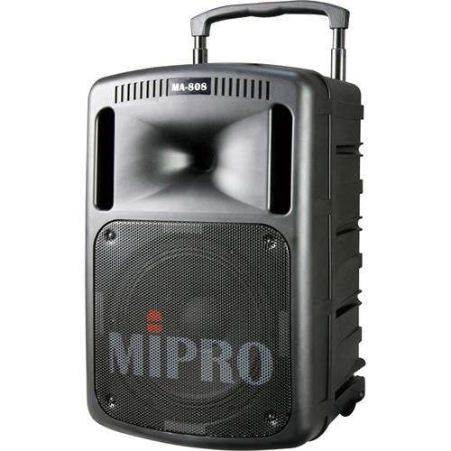 MIPRO MA-808 Portable Sound System (Black) MA808PAB, MIPRO, MA-808, Portable, Sound, System, Black, MA808PAB,