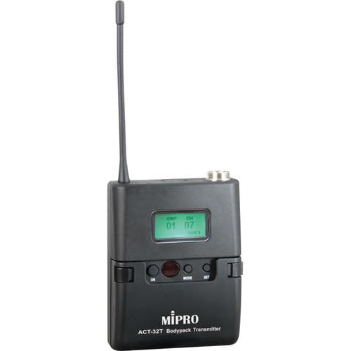 MIPRO Miniature Body Pack Wireless Transmitter ACT-32T (5A), MIPRO, Miniature, Body, Pack, Wireless, Transmitter, ACT-32T, 5A,