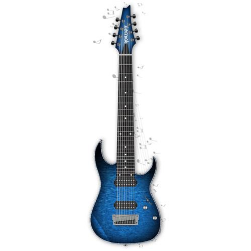 MusicLab MusicLB Realeight - 8-String Electric Guitar 12-41398, MusicLab, MusicLB, Realeight, 8-String, Electric, Guitar, 12-41398