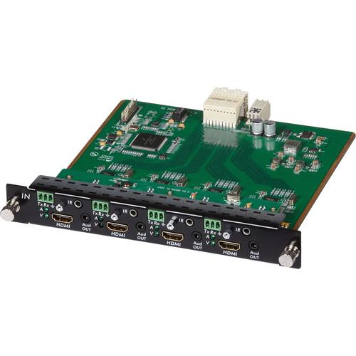 MuxLab 4 Channel HDMI/RS232 Input Card 4K UHD for 16x16 500481-I, MuxLab, 4, Channel, HDMI/RS232, Input, Card, 4K, UHD, 16x16, 500481-I