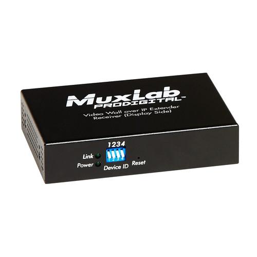 MuxLab HDMI / RS232 over IP Video Wall Receiver 500754-RX