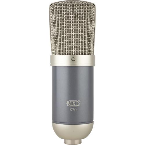 MXL  MXL 870 Studio Condenser Microphone MXL 870, MXL, MXL, 870, Studio, Condenser, Microphone, MXL, 870, Video