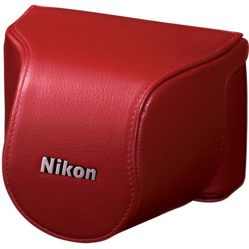 Nikon Leather Body Case Set for Nikon 1 J1 Camera 3640