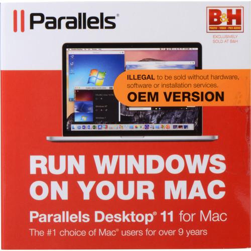 Parallels Desktop 11 for Mac (OEM) PDFM11L-OEM-1CD-BH-US