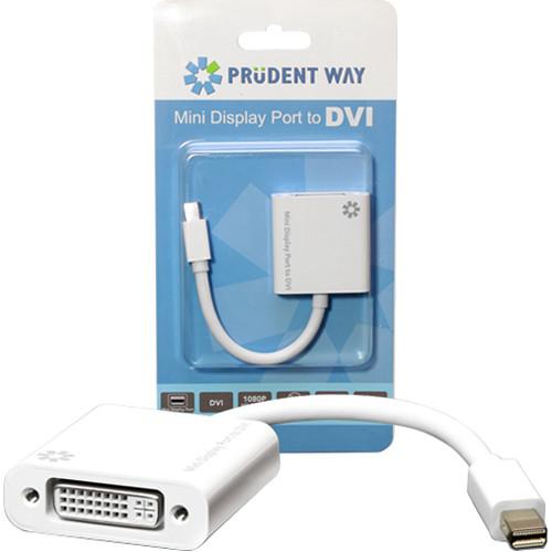 Prudent Way Mini-DisplayPort to DVI Adapter PWI-MD-DVI