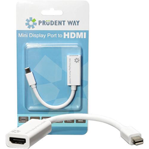 Prudent Way Mini-DisplayPort to HDMI Adapter PWI-MD-HDMI