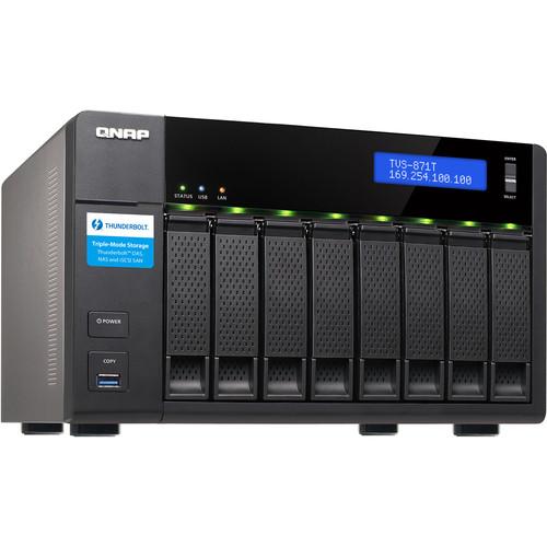 QNAP TVS-871T 40TB (8 x 5TB) 8-Bay TVS-871T-I5-16G-85E-US