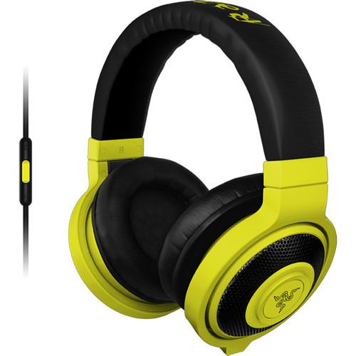 Razer Kraken Mobile Headphones (Neon Yellow) RZ04-01400200-R3U1, Razer, Kraken, Mobile, Headphones, Neon, Yellow, RZ04-01400200-R3U1