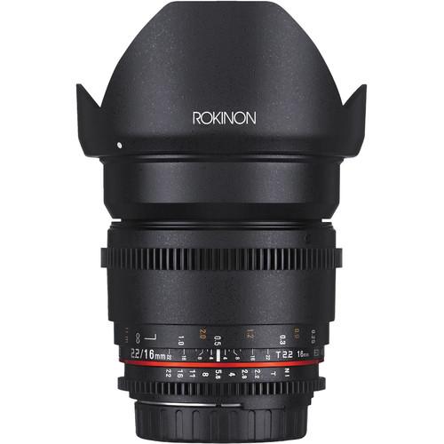 Rokinon 16, 35, 50, 85mm Cine DS Lens Bundle for Nikon F Mount