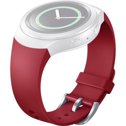 Samsung Sports Band for Gear S2 (Red) ET-SUR72MREBUS, Samsung, Sports, Band, Gear, S2, Red, ET-SUR72MREBUS,