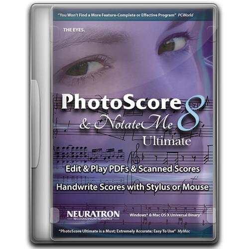 Sibelius PhotoScore & NotateMe Ultimate 8 Music 99006567900
